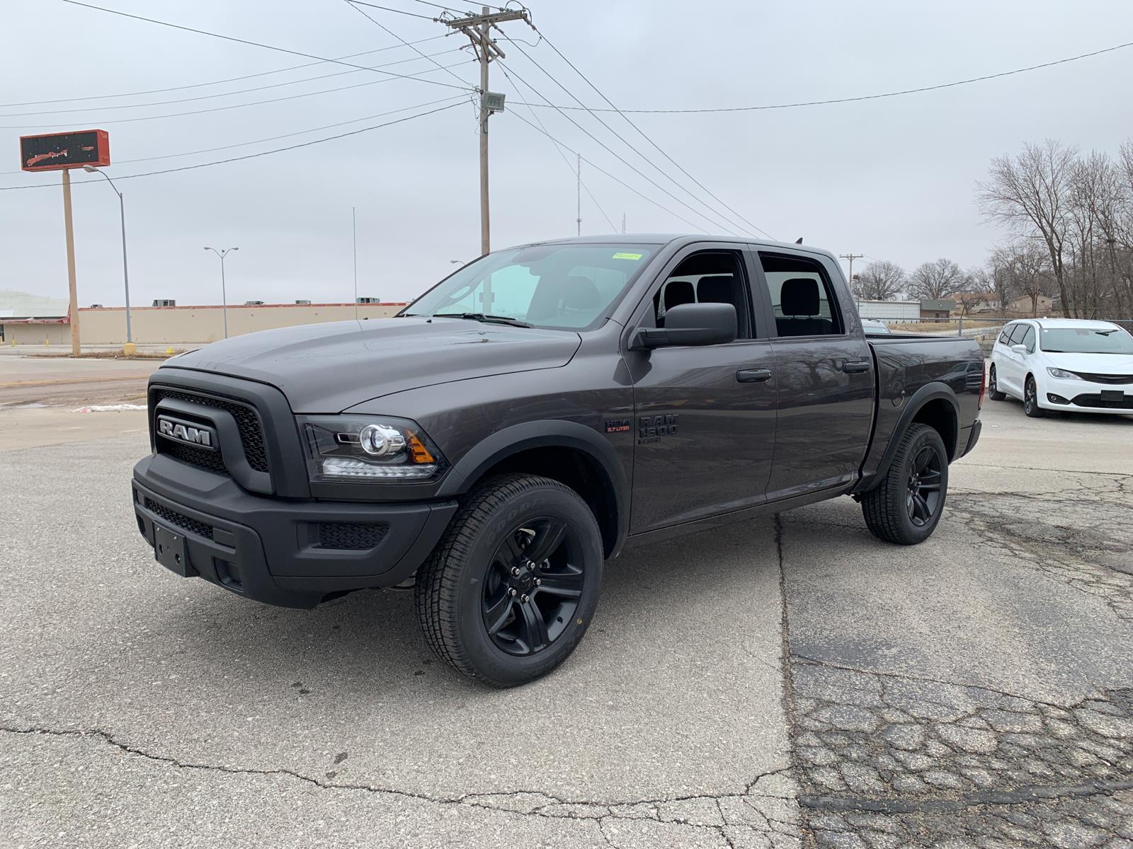 New 2021 Ram 1500 Classic Warlock Crew Cab In #rs21027 