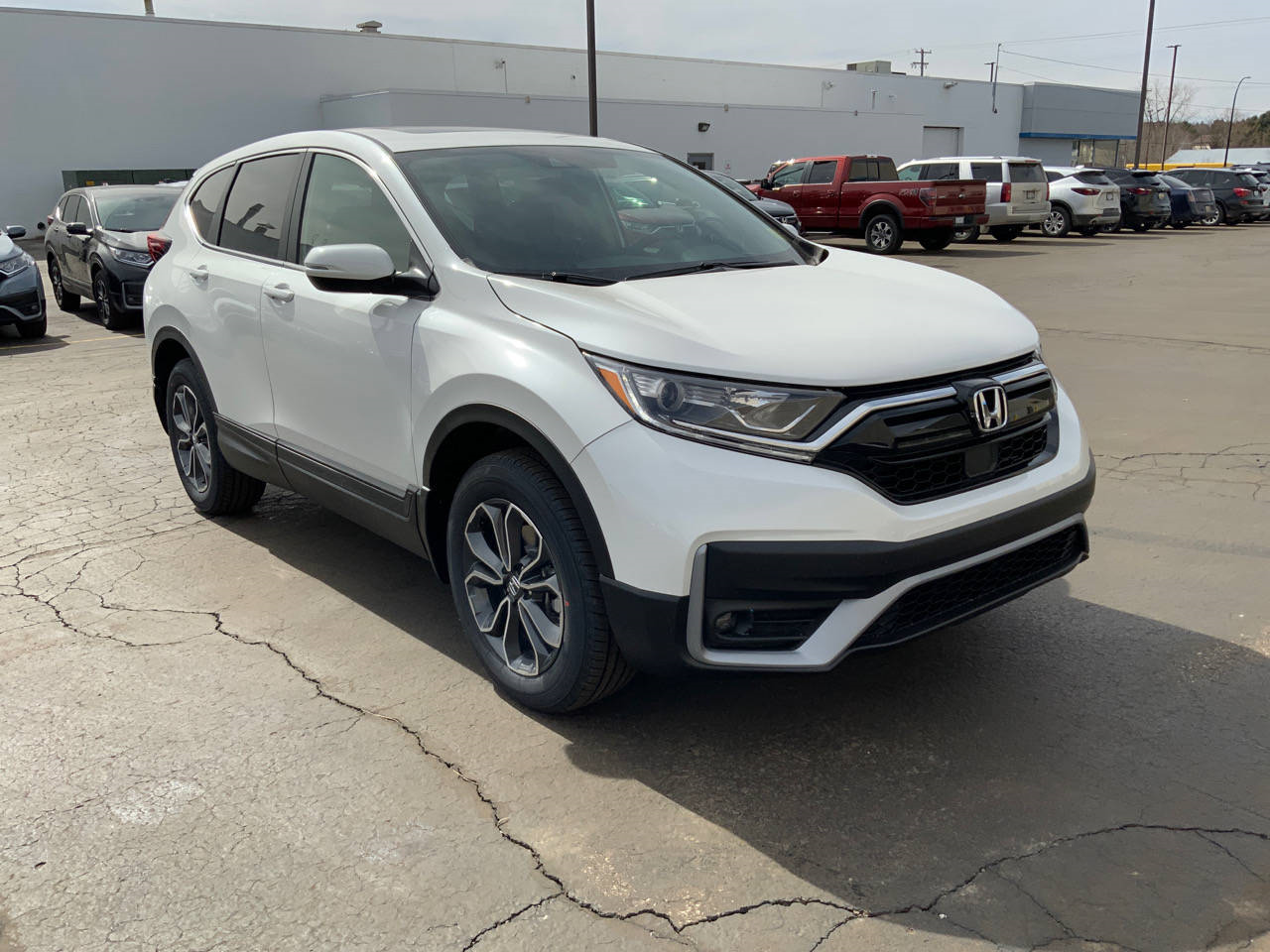 New 2021 Honda CR-V AWD EX Sport Utility in Traverse City #21924 ...