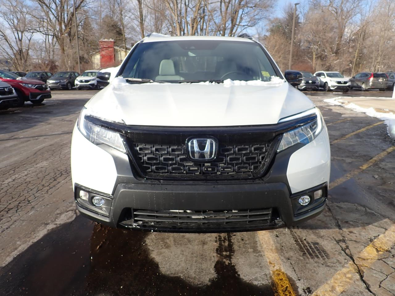 New 2021 Honda Passport Awd Elite Sport Utility In Traverse City 21567 Williams Honda 3239