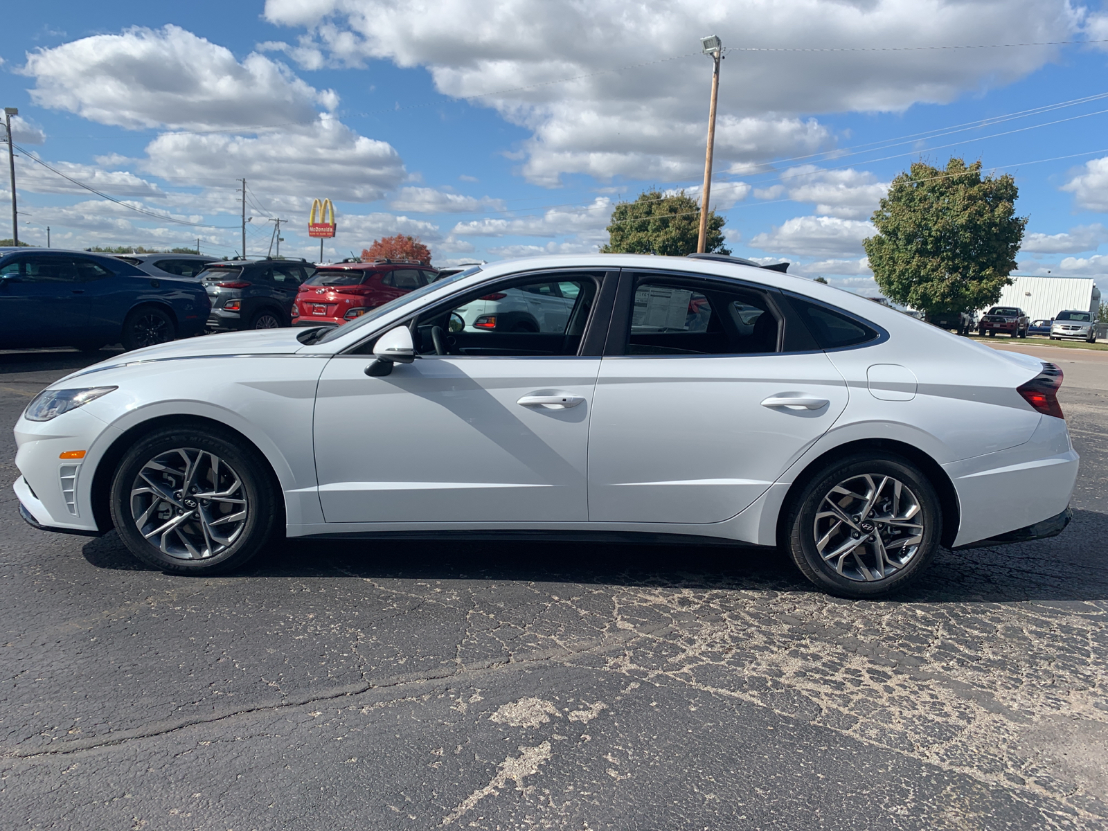 New 2020 Hyundai Sonata Black Front Wheel Drive Sel 2.5l