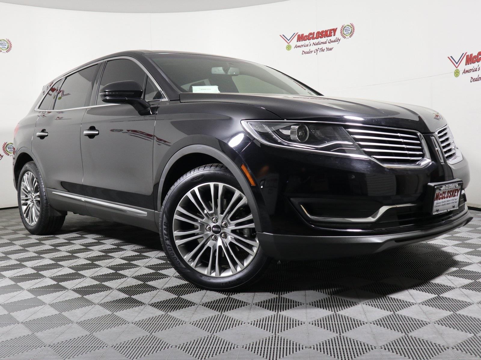 Preowned 2018 Lincoln MKX Reserve for sale by McCloskey Imports & 4X4's in Colorado Springs, CO